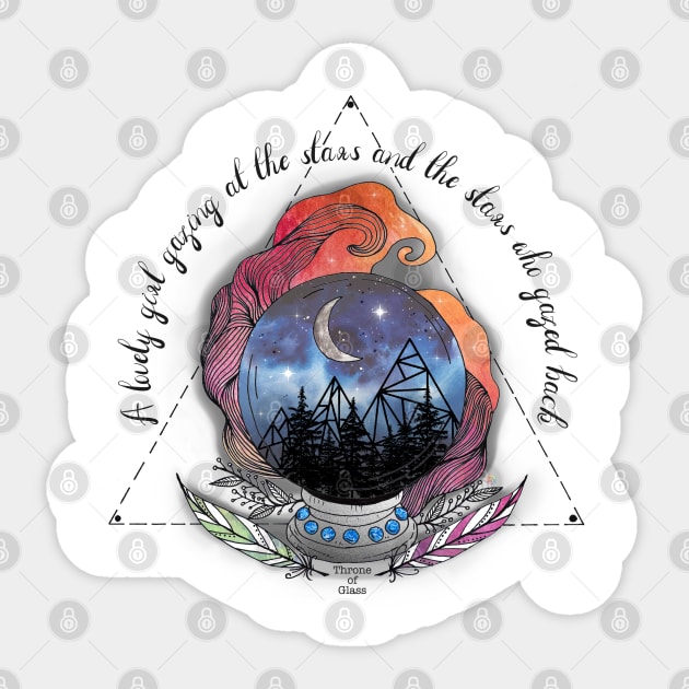 ToG Crystal Quote Sticker by TG_Art